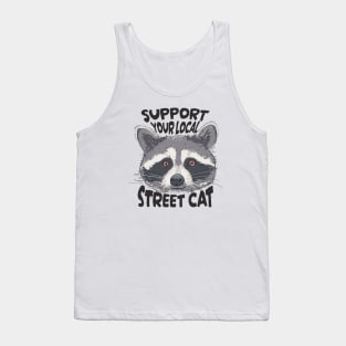 Support You Local Street Cat Tank Top